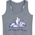 thumbnail image 3 of Disney - Lilo & Stitch - Go With The Flow - Women's Racerback Tank Top, 3 of 5
