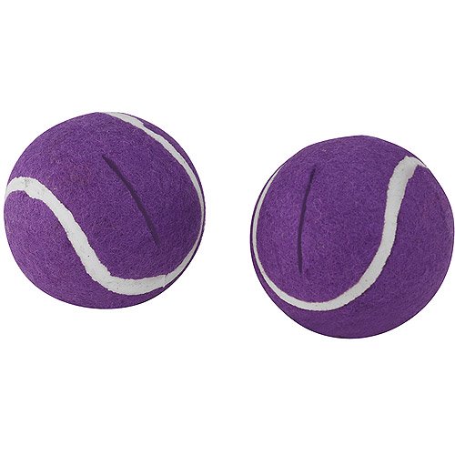 Briggs Healthcare Pre Cut Tennis Ball Walker Glides, Purple Walmart