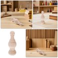 thumbnail image 3 of KONTONTY 2Pcs Khaki Wood Finials for Curtain Rods and Furniture Post Topper Decorative Accents, 3 of 8