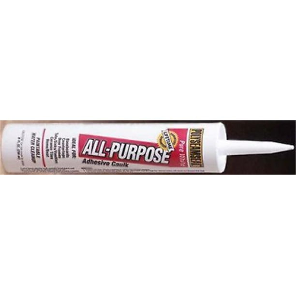 Osi Sealant 1507600 10 oz Acrylic Caulk Formulated with Silicone, White