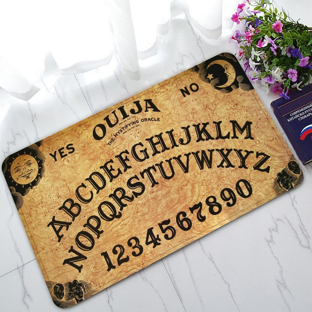 ZKGK Ouija Board NonSlip Doormat Indoor/Outdoor/Bathroom Doormat 30 x