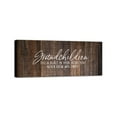 thumbnail image 1 of LifeSong Milestones 8x24 Grandchildren Fill A Place in Your Heart Canvas Wall Art (Barnwood), 1 of 6