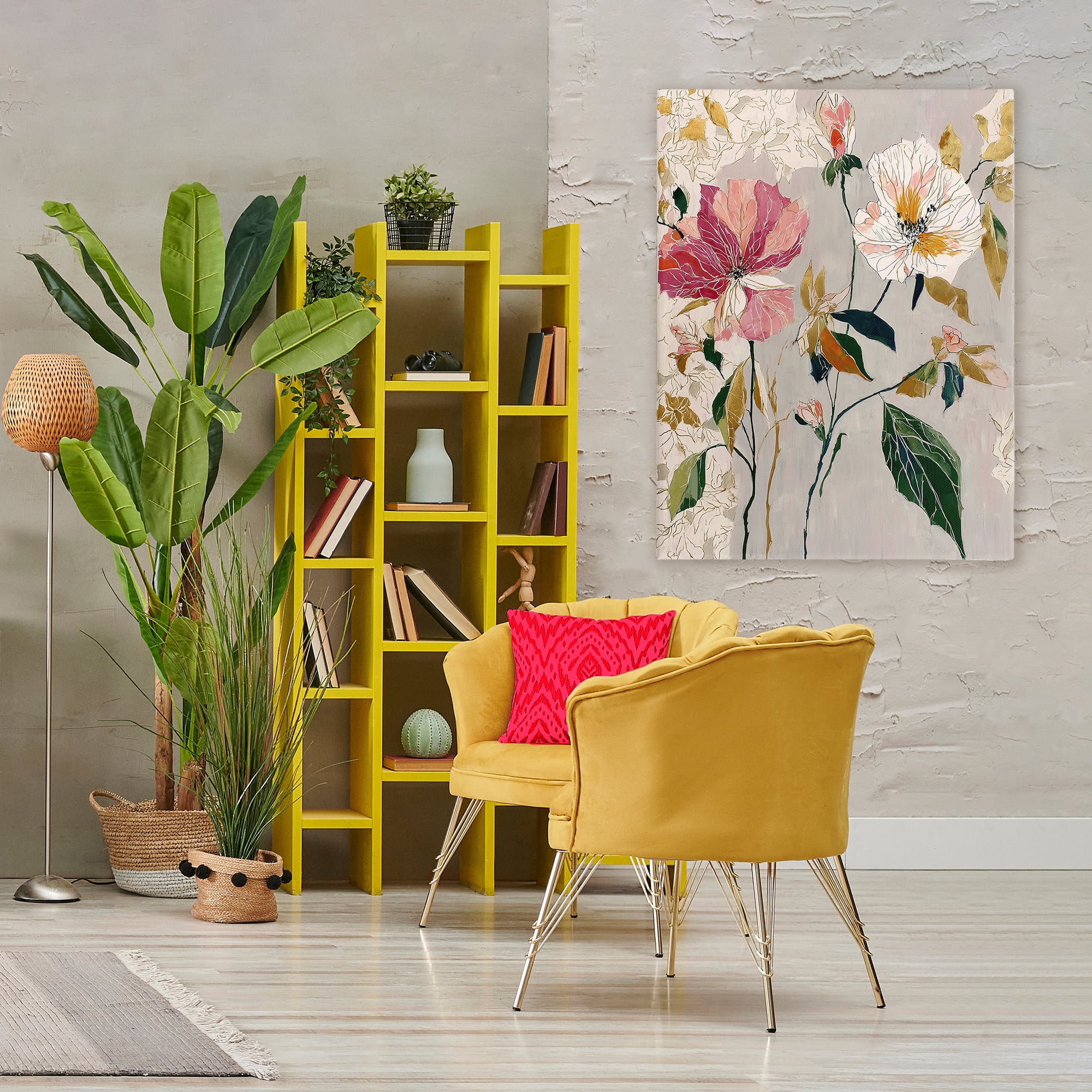 Playful Assumption Abstraction Canvas Wall Art, design by Annabelle Hall