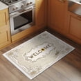 thumbnail image 2 of Vintage Sunflower Entryway Rug 2'x3'&nbsp; Non Slip Front Door Mats, Welcome Retro Art Floral Entrance Rugs Indoor Outdoor Carpet, Washable Floor Mats Small Area Rug for Bedroom Kitchen, 2 of 8