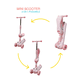thumbnail image 1 of Mini Scooter 2 en 1 Plegable con Asiento Musica Luz y Freno, 1 of 6