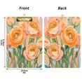 thumbnail image 5 of FORMRS Acrylic Clipboard with Low Profile Clip Standard A4 Letter Size, 12.5" x 9", Abstract Floral Art, 5 of 8