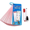 thumbnail image 1 of Lunxisen 3 Pcs Math Cards Set Reusable Erasable Learning Tools Educational Practice Kit, 1 of 6