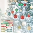 thumbnail image 2 of 70 Uds adornos de bolas de Navidad bola decorativa de Navidad adornos de Navidad DIY rojo verde oro Yuyangstore Colgantes Bolas, 2 of 7