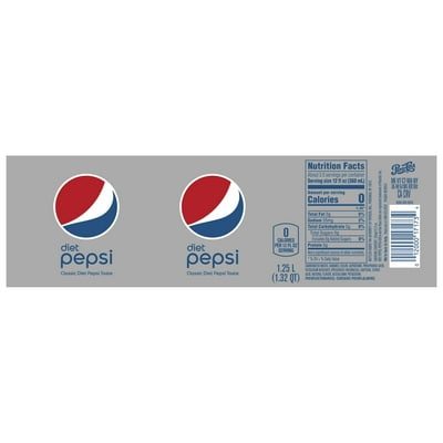 Buy Diet Pepsi Cola Soda 1 25 Liters Online In Taiwan 710870556