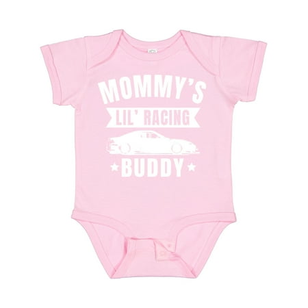 

Inktastic Mommys Lil Racing Buddy Boys or Girls Baby Bodysuit