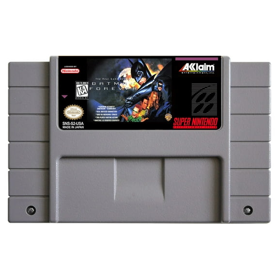 SNES Games Cartridge Batman Forever