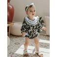 thumbnail image 4 of Rovasas Girls Matching Sister Outfits Embroidery Camouflage Jumpsuits/Dress, 4 of 9