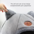 thumbnail image 3 of Comfortable Removable Soft Cat Mat Kennel Small Dog for Kitten Winter Basket Dog House Pet Supplies Cat Cushion Cat Bed M, 3 of 8