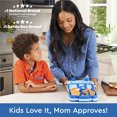 thumbnail image 3 of Bentgo Kids Bento-Style 5-Compartment Leak-Proof Lunch Box - Ideal Portion Sizes for Ages 3 to 7 - Durable, Drop-Proof, Dishwasher Safe, BPA-Free, & Made with Food-Safe Materials (Blue), 3 of 9