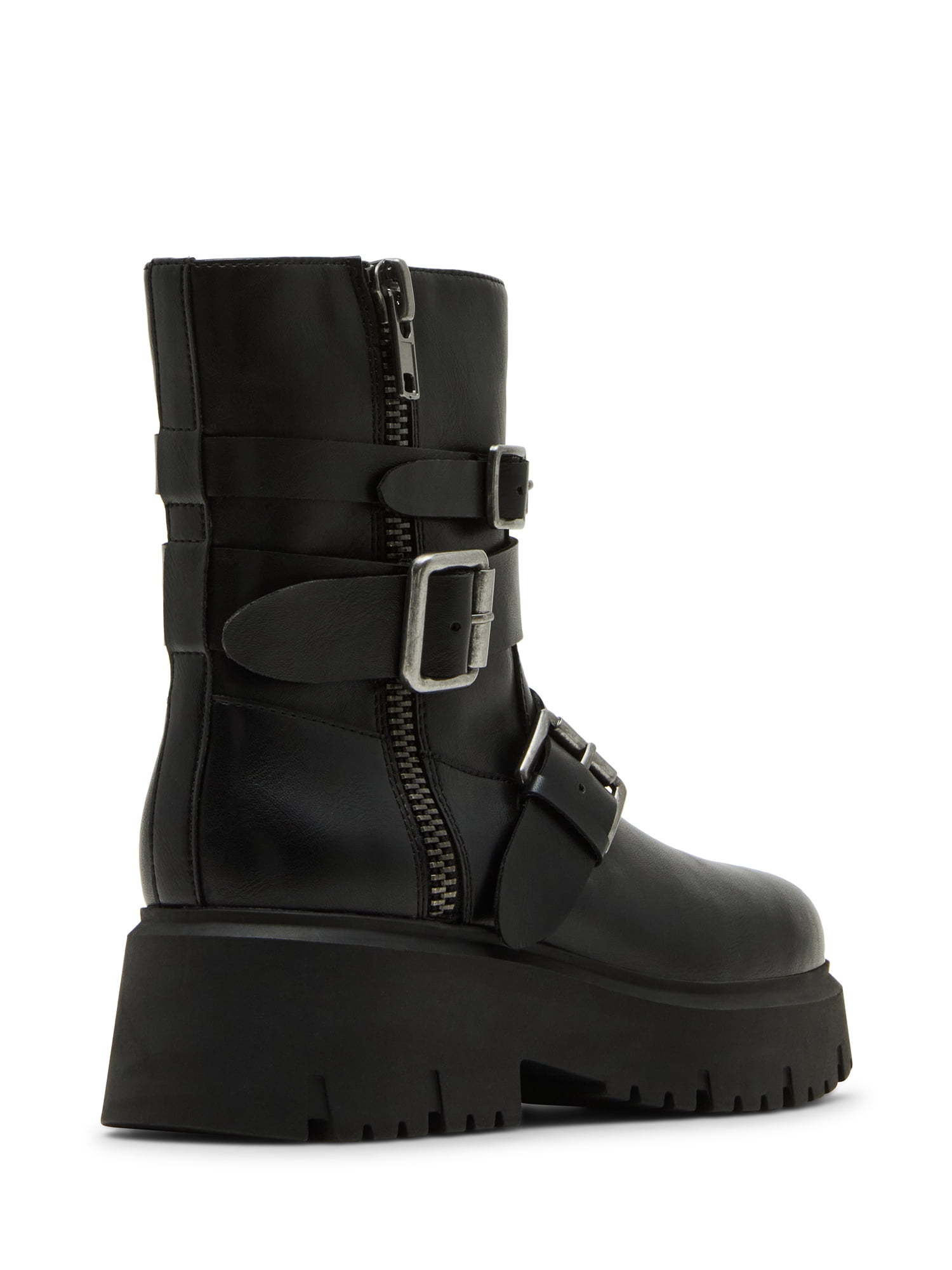 Madden Girl Women's Mally Buckle Ankle Bootie
