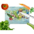 thumbnail image 2 of Carolines Treasures On the Dock Sailboats Glass Cutting Board Large 12H x 16W multicolor, 2 of 2
