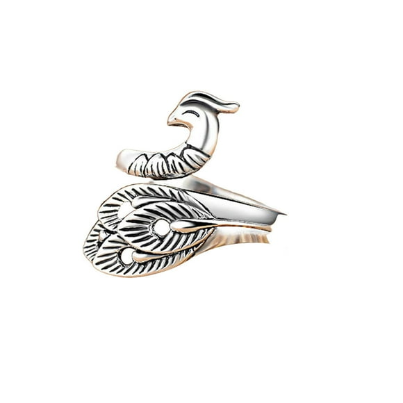 serony Knitting Ring Shaped Party Gifts Adjustable Opening Rings Crocheting Sewing Supplies for Women Wedding Using Accessories Silver NJ135