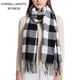 thumbnail image 2 of Bufanda de invierno para niños, chales cálidos, bufandas para padres e hijos, bufandas a cuadros para mujer, pequeñas, 2 of 5