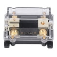 thumbnail image 2 of Power Distribution Block丨 Fused Power Distribution Block丨Fused Power Distribution Block 0GA In 4GA Out Zinc Alloy Gold Plated For Car Stereo  Vehicle Mounting Accessories, 2 of 8