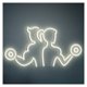 thumbnail image 1 of Letrero De Neón Hombre Y Mujer Con Mancuernas, Ideal Para Decoración Gimnasios, 45cm, 1 of 2