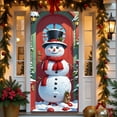 thumbnail image 1 of Christmas Door Curtain Decoration, Holiday Scene Layout Background, Waterproof Door Cover with Hanging Loop for Home Decor, Storefront, Party Photo Backdrop, Festive Atmosphere Enhancement, 1 of 6