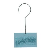 Recipe Card Hanger-Holder - Black
