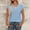 Light Blue, variant on Juslio Tank Tops for Women Cotton Casual V-Neck Tank Tops Breathable,Summer Solid Color Tank Top