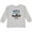 AC-Heather Grey, variant on Inktastic Daddy Football Buddy Boys or Girls Long Sleeve Toddler T-Shirt