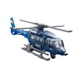 thumbnail image 2 of Helicóptero de juguete Hugo modelo de avión decoración de escritorio juego de aviación regalo cumpleaños Azul, 2 of 10
