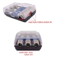 thumbnail image 6 of 3 Way Mini ANL Blade Fuse Holder Stereo Car Audio Power Distribution Block US, 6 of 6
