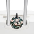 thumbnail image 3 of Koala Set of 2pcs PU Leather Round Suitcase Tags with Privacy Cover and Name ID Tag - Ideal for Travel Luggage, Handbags, Backpacks, School Bags, 3 of 6