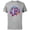Athletic Heather, variant on Avengers A Logo Melting Paint Drip - Short Sleeve Cotton T-Shirt for Adults - Customized-Charcoal