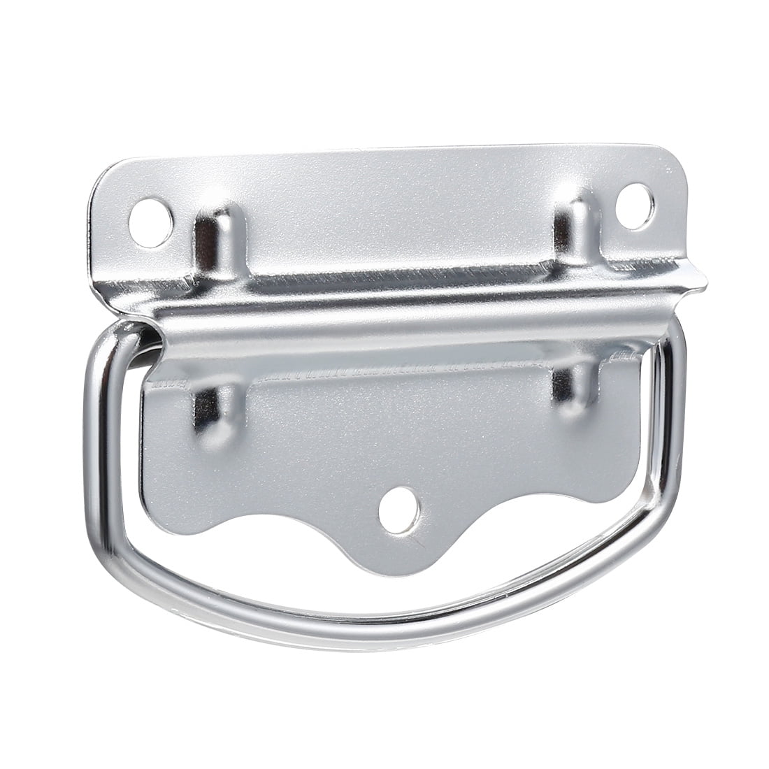 Unique Bargains 80mmx49mm Iron Spray-Paint Toolbox Case Chest Ring Pull Handle