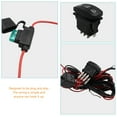 thumbnail image 4 of Niceauty 1 Set UTV Turn Signal Kit Universal Wiring Harness Kit ABS Copper Rubber Vehicle Accessory, 4 of 6