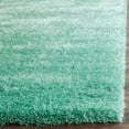 thumbnail image 5 of SAFAVIEH Charlotte Solid Plush Shag Area Rug, Teal, 5'1" x 7'6", 5 of 6