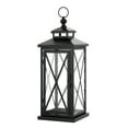 thumbnail image 4 of SAFAVIEH Lirio Black Metal Outdoor Candle Holder, Set of 2, 4 of 6