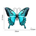 thumbnail image 5 of Joernso Iron Butterflies Wall Decoration Home Office Living Room Bathroom Indoor Outdoor Metal Wall Art Hanging Animal Ornament Pendant, 5 of 7