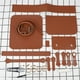 thumbnail image 3 of Kit de bolso de hombro de cuero precortado para mujer, hecho a mano, bolso de mano artesanal marrón, 3 of 9