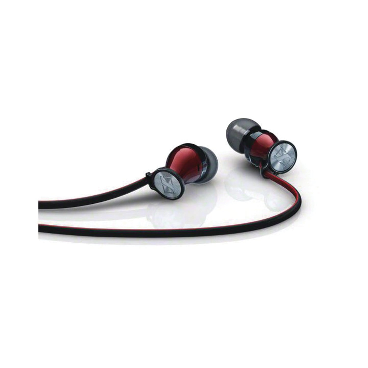 (未使用･未開封品)　Sennheiser Momentum In Ear (iOS version) - Black Red f4u0baa Sennheiser 507406 HD 1 In-Ear Headphones for iOS (Black
