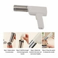 thumbnail image 3 of Electric Pasta Maker, Portable Handheld Noodles Press Machine With 5pcs Noodle Molds Cordless Design For Kitchen, 3 of 8