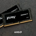 thumbnail image 4 of Kingston Fury Impact 16Go 3200MHz DDR4 SO-DIMM Dual Memory Kit (2 x 8Go) (KF432S20IBK2/16), 4 of 5