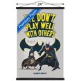 thumbnail image 3 of DC League of Super-Pets - We Don't Play Well With Others Wall Poster with Magnetic Frame, 22.375" x 34", 3 of 6