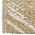 thumbnail image 4 of Bouclair White & Natural Tropical Leaves Outdoor Rug 5' x 7', 4 of 10