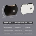thumbnail image 4 of VIVIHEYDAY 2-Pack LED Wall Lights with Motion Sensor, Wireless Sconce Magnetic Wall Lamp, USB Rechargeable Night Light for Bedroom Living Room Bedside Stairs Hallway Corridor, 4 of 6