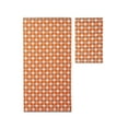 thumbnail image 5 of Intelligent Design Lita 6-Piece Cotton Jacquard Towel Set in Orange, 5 of 7