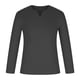 thumbnail image 4 of Tops para hombre Camisas Blusas Elegante Casual Camisas de manga larga Camisa de moda Color sólido Cuello en V Jersey Odeerbi ODB-5, 4 of 5