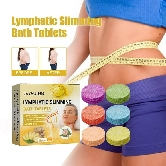 Herrnalise 6-Pack Shower Steamer - Aromatherapy Shower Steamer Tablets with Pure Essential Oils and Sea Salt - Natural Vaporizing Lymphatic Detoxification Shower Tablets Bath Gift for Women Men