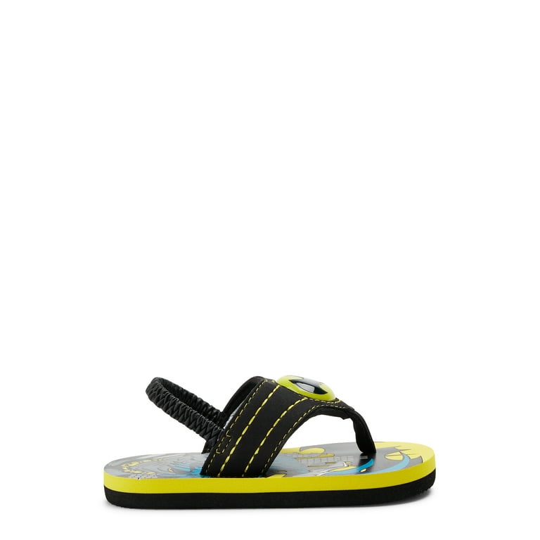 Batman light hot sale up flip flops