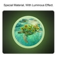 thumbnail image 2 of PhooArto Swimming Sea Turtle Sunflowers 4 PCS Crystal Glass Cabinet Knobs, Drawer Kitchen Cabinets Dresser Cupboard Wardrobe Pulls Handle - Glowing in the Dark, 2 of 7