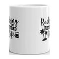 thumbnail image 3 of 15 oz Celebrate Hardwork Retirement Gifts Rocking The Retired Life Funny Ceramic Coffee Mug, 3 of 3
